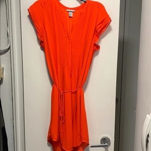 H&M orange dress